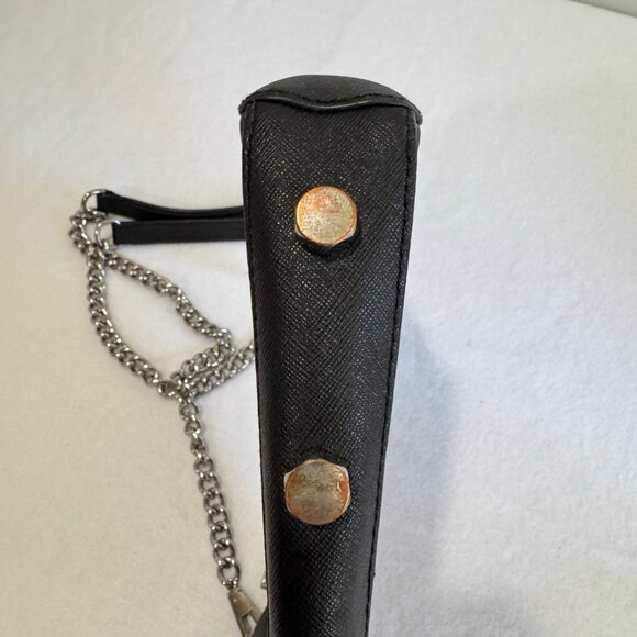 REBECCA MINKOFF Black Leather Avery Crossbody Bag - Picture 5 of 9